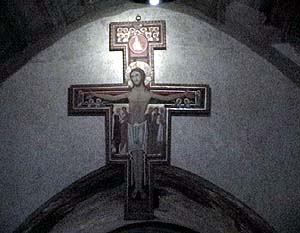 Assisi: San Damiano - Byzantinisches Kreuz