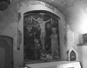 Assisi: Einsiedelei Carceri - Kapelle