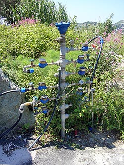 Ischia - Panza: Trinkwasserzaehler