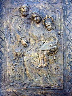 Ischia: Kirchenportal Wallfahrtskirche der Madonna di Montevergine