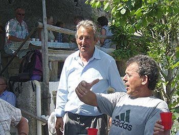 Ischia: Weinbergwanderung - Biagio singt
