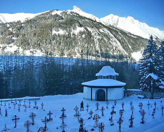 Kals am Groglockner: Pfarrkirche St. Rupert - Friedhof