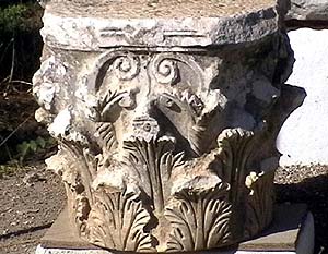 Gortis: Säulendetail