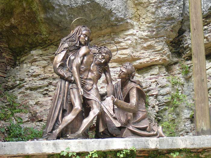 Madonna della Corona - Wallfahrtsort im Trentino/Italien