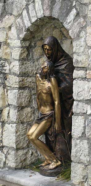 Madonna della Corona - Wallfahrtsort im Trentino/Italien
