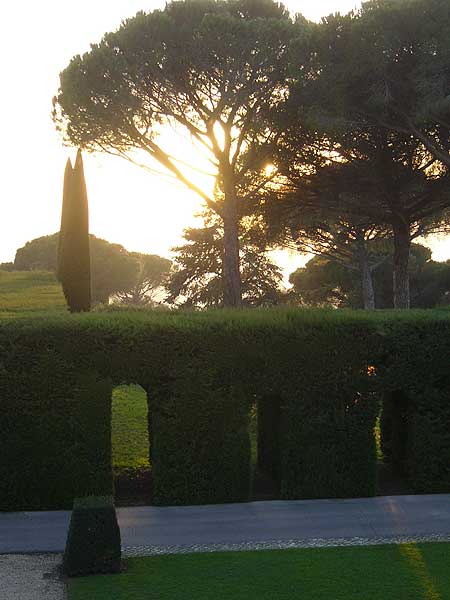 Rom: Gaerten von Castel Gandolfo