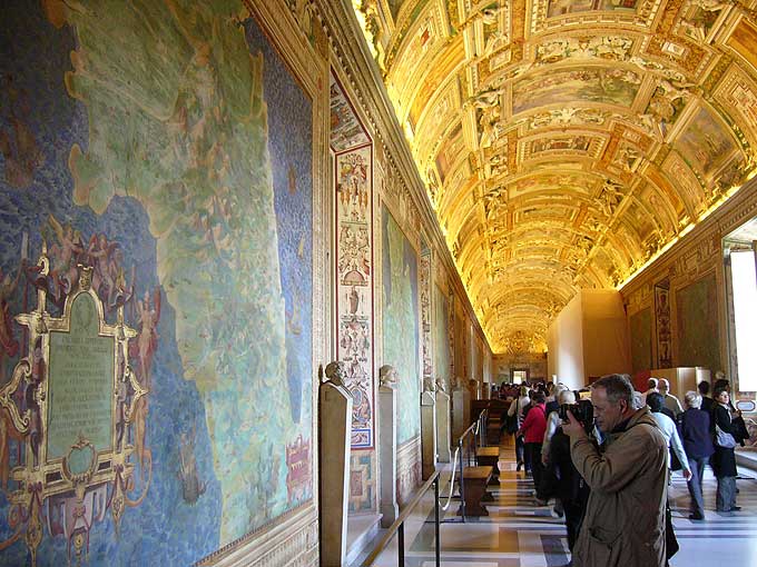 Vatikan-Rom: Die Galerie der Landkarten