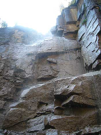 Geoparc Bletterbach bei Aldein in Suedtirol