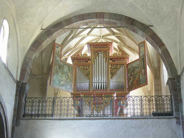 Innichen: Orgel der Stiftskirche