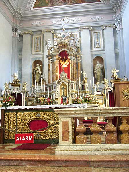 Margreid: Hochaltar in Pfarrkirche
