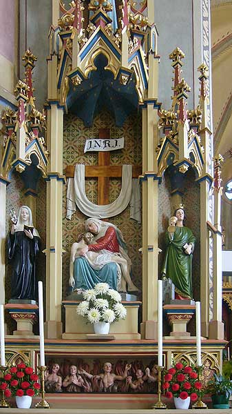 Teis im Eisacktal in Suedtirol - Herz-Jesu-Kirche