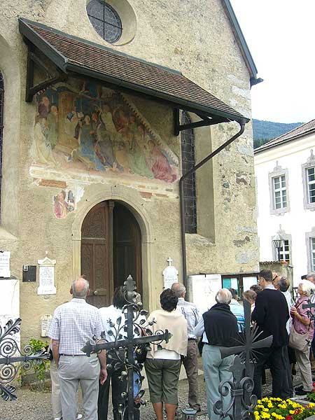 Gufidaun im Eisacktal in Suedtirol